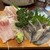 丸千葉 - 料理写真:かんぱち、いわし、真鯛、〆さば