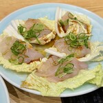 あじ平今里 - 料理写真:ぶつ切りてっさ