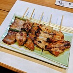 どんたく - 本日のお任せ串盛り5本