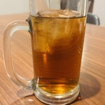 炭火と酒と酉 七福八〇 - 焼酎 ウーロン割