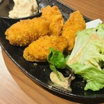 炭火と酒と酉 七福八〇 - カキフライ