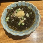 目黒 懐炉 - お通しのもずく