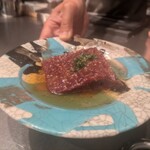 泗水焼肉HAKU - 炙りレバー