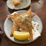 春巻き専門店 はるまきバトン - ラムミントクミンの春巻き（これもおかわりした）