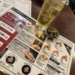 春巻き専門店 はるまきバトン - ちょい飲みセットで好きなお酒と春巻きとともに