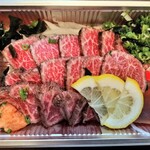 うなぎ 菊松 - 和牛のたたき