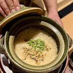 和 のぎ - 浅利と実山椒の土鍋ご飯