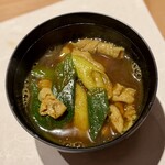和 のぎ - 香り豚カレー肉汁うどん