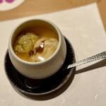 和 のぎ - ふぐ白子と白菜の半張り蒸し