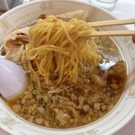 中華そば 朱 - 麺リフト