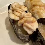 すし寳来 - 金華すしの白子軍艦