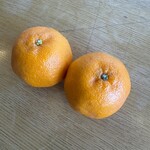 漁師料理 かつら亭 - デコポンもらました