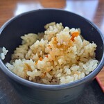 湖畔の里つきがせ - かやくご飯