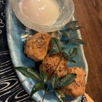 羽衣 - つくねに温泉卵…美味しい