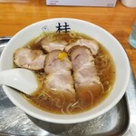 煮干しだし醤油ラーメン 桂 - 