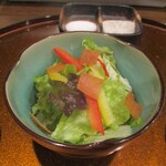 旬彩 天ぷら 心来(しんら） - サラダ。