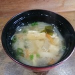 都食堂 - 味噌汁 2015年1月