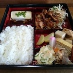 都食堂 - 生姜焼き定食（600円）2015年1月