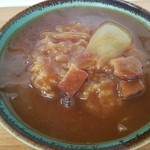 まるかつ - カレー天ぷらそば
