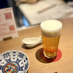 赤坂夜舟 - ◉プレミアムモルツ 生ビール　　¥800-