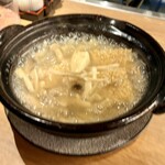 赤坂夜舟 - ◉土鍋おこげ旬菜の餡掛け　　¥1,800-