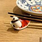 赤坂夜舟 - ◉パンダの箸置き