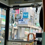 クラフトビアバル IBREW - タイミングよくバスに乗車