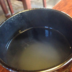 鯨荘 塩町館 - 蕎麦湯②