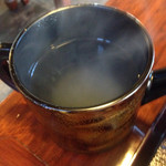 鯨荘 塩町館 - 蕎麦湯①