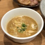 麺処 湯咲 - ・鶏豚魚介の濃厚つけ麺(150g) 1,050円/税込