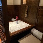 ヘイフンテラス - 2人席，半個室、落ち着きそう