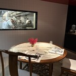 ヘイフンテラス - ライブキッチン，バックヤード見ながら話が弾みそう