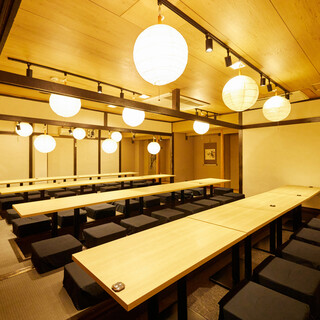 団体利用はお任せあれ！最大100名様の同時着席宴会もOK♪