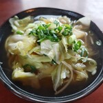 古謝そば屋 - 野菜そば。