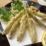 築地寿司清 - ワカサギ天ぷら❗️