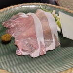 癒しの宿 鷹勝 - あおさ鍋　具