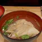 駿河寿し - 鯛のあら汁