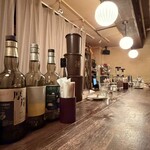 喫茶キナザッカ - カウンター席からパシャ