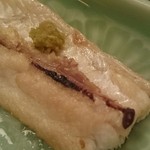 鶴に橘 - 穴子の白焼き