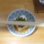 金田 - お通しの豆腐