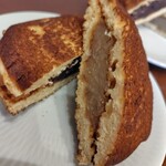 亀十 - 主人と半分こずつ食べました。