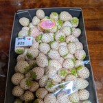 大和路へぐり くまがしステーション - 昨年は、ジャム用に白イチゴの（パールホワイト）を購入しましたが、今回はジャム用いちごがありませんでした。