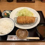 とんかつ武信 代々木上原店 - ヒレカツ膳(130g)1980円