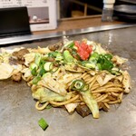 玉造お好み焼き ぶ武 - すじ焼きそば