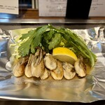 玉造お好み焼き ぶ武 - 日生産 カキ鉄板焼き