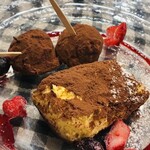 軽井沢 葡萄房 - デザート盛り合わせ！！ティラミス◎