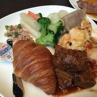 リュクス ダイニング ハプナ - 2014年12月の料理。クロワッサン美味しい！
