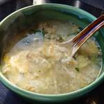 れんが屋 - にんにくスープ