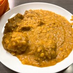 アルムスタファーマスジド - マトンとダルのミックス　いわゆる裏メニュー