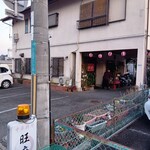 旺府 - 店頭と駐車場